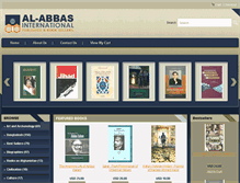 Tablet Screenshot of alabbasinternational.com